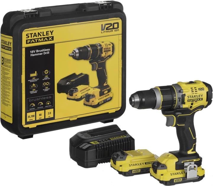 Immagine prodotto Stanley SFMCD721D2K (Batteria ricaricabile)