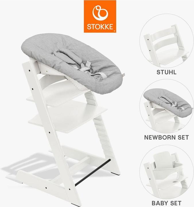 Produktbild Stokke Tripp Trapp Bundle Newborn Baby Set (Hochstuhl)