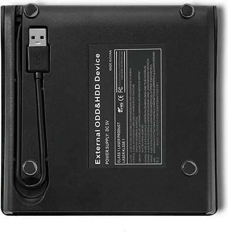 Immagine prodotto Qoltec Registratore DVD-RW esterno USB 3.0 (Masterizzatore DVD)