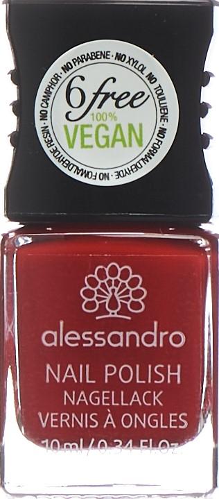 Actual product image Alessandro Nail Polish (27 Secret Red, Colour paint)