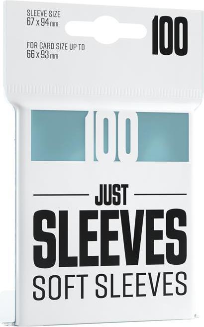 Gamegenic GGX10001ML - Just Sleeves - Soft Sleeves (100 Sleeves)