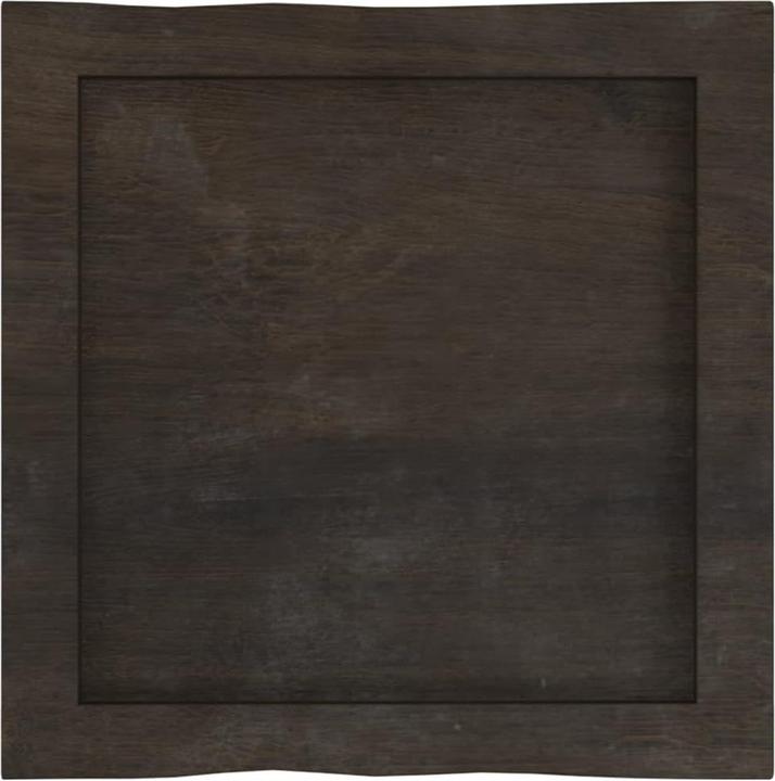 Produktbild VidaXL Tischplatte 60x50x4 cm Massivholz Eiche Behandelt (60 x 50 x 4 cm)