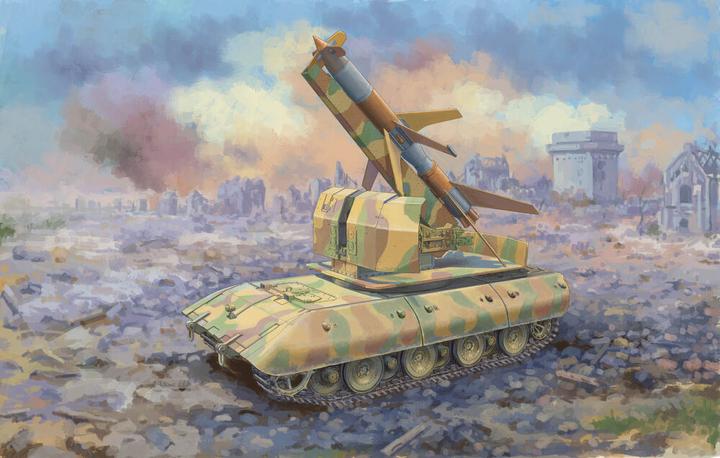 Immagine prodotto Trumpeter Carro armato E-100 con razzo Flak Rheintocher I