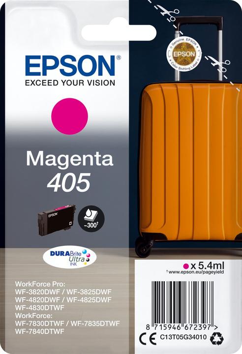 Epson C13T05G34020 ink cartridge magenta 300 pages 54ml magenta WF-3820 7830 (M)