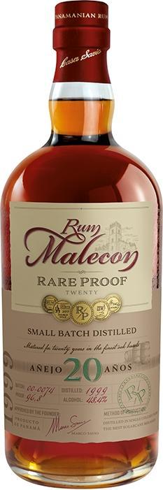 Malecon Añejo 20 Años RARE PROOF 1999 in wooden box