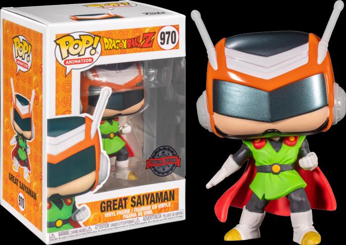 Actual product image Funko Pop! Dragon Ball Z : Great Saiyaman (970) Excl. EXM