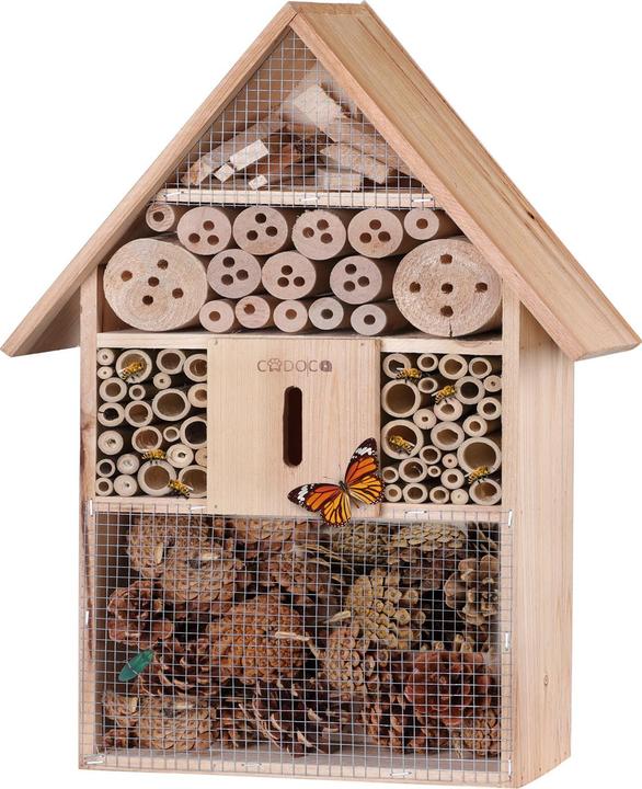 Produktbild Deuba Insektenhotel (Marienkäfer, Florfliegen, Grabwespen, Schmetterlinge)