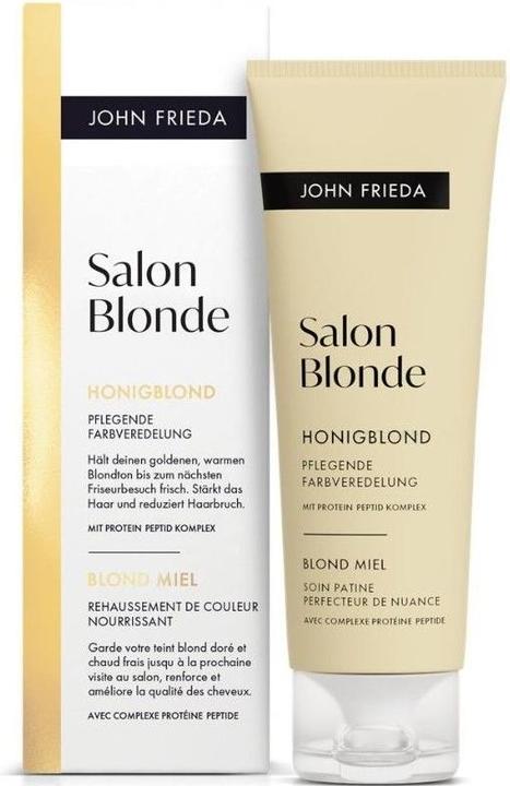 Produktbild John Frieda Salon Blonde Honigblond Pflegende Farbveredelung - 120ml