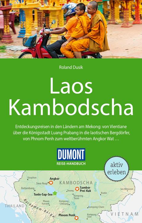 Actual product image Reise-Handbuch Reiseführer Laos, Kambodscha (German, Roland Music, 2023)