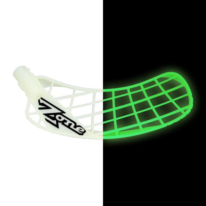 Produktbild Zone Floorball Schaufel Hyper Air Soft Feel PP leuchtend weiss