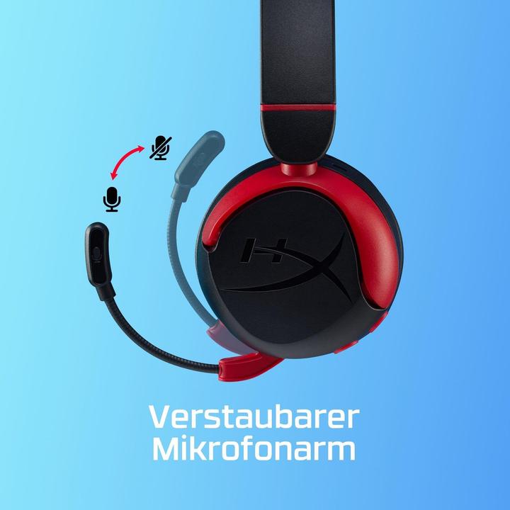 Actual product image HyperX 7G8F1AA Cloud Mini Kids Wireless Black (Wireless)