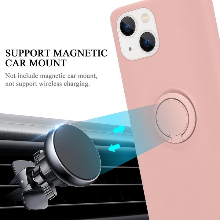 Immagine prodotto Cadorabo Custodia per Apple iPhone 14 PLUS in TPU Liquid Ring in stile custodia in silicone (Apple iPhone 14 Plus)
