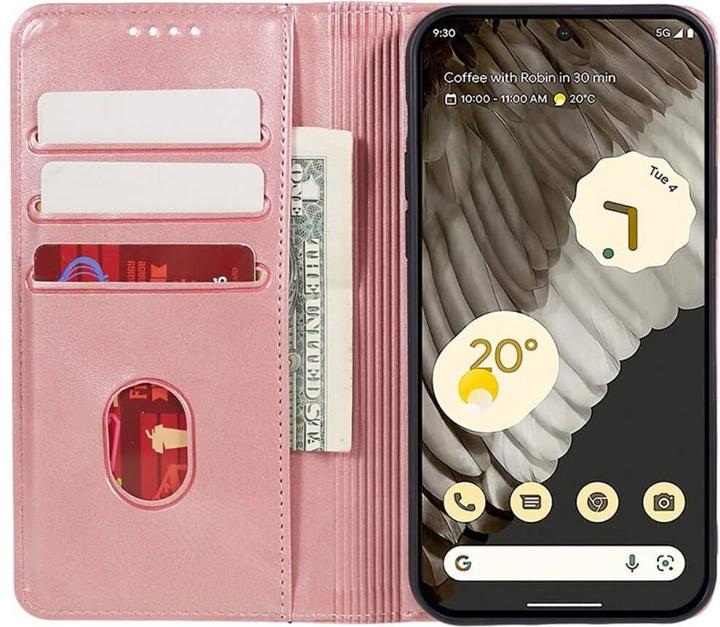 Image du produit Cover-Discount Google Pixel 8 - Étui Stand Flip rose (Google Pixel 8)