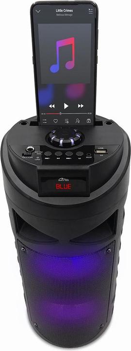 Produktbild Media-Tech Portable speaker PARTYBOX KEG BT MT3165, 30W RMS, Bluetooth, Karaoke, USB, MicroSD, FM Ra (8 h, Stromversorgung über USB)