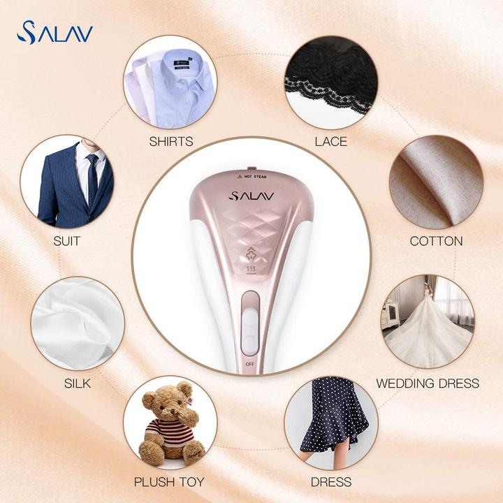 Image du produit Salav Fer à vapeur de voyage, 150ml, 1200W