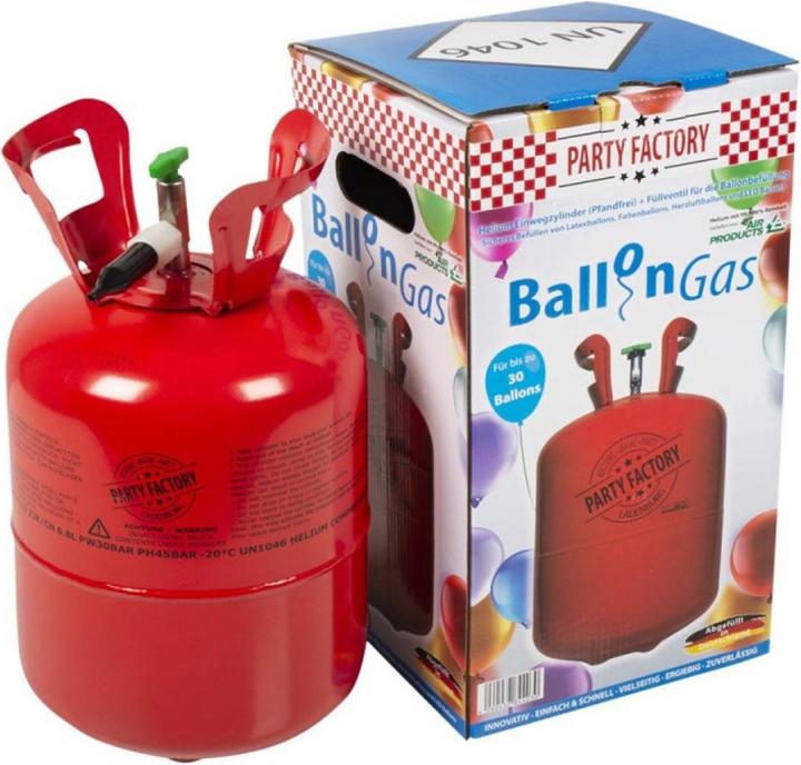 Actual product image Helium bottle