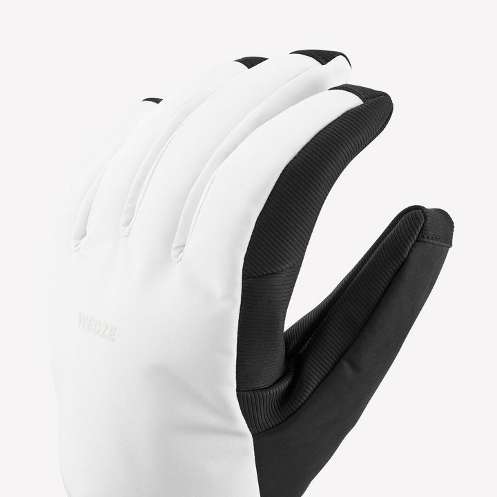 Produktbild Wedze Skihandschuhe Erwachsene warm - 500 weiss (L)