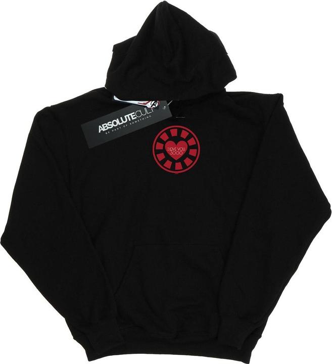 Avengers Endgame I Love You 3000 Tony Stark Heart Kapuzenpullover