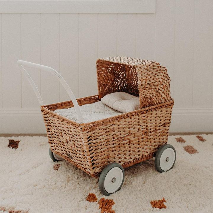 Actual product image Olli Ella Pram Strolley Natural