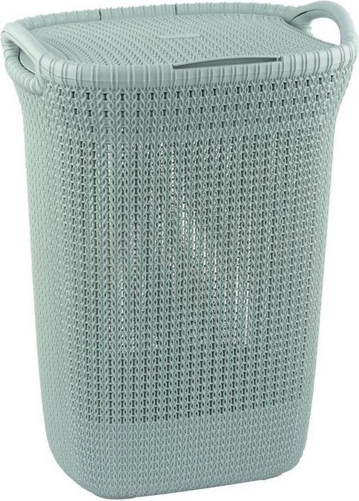 Actual product image Curver Laundry basket Knit 57L sky blue (228411) (57 l)