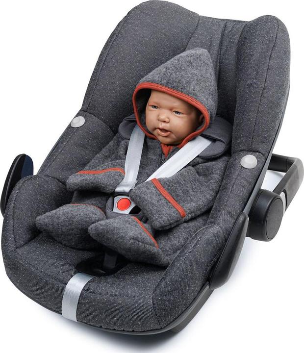 Actual product image Liebes von Priebes BIO merino wool fleece jumpsuit Henry (74, 75, 80)