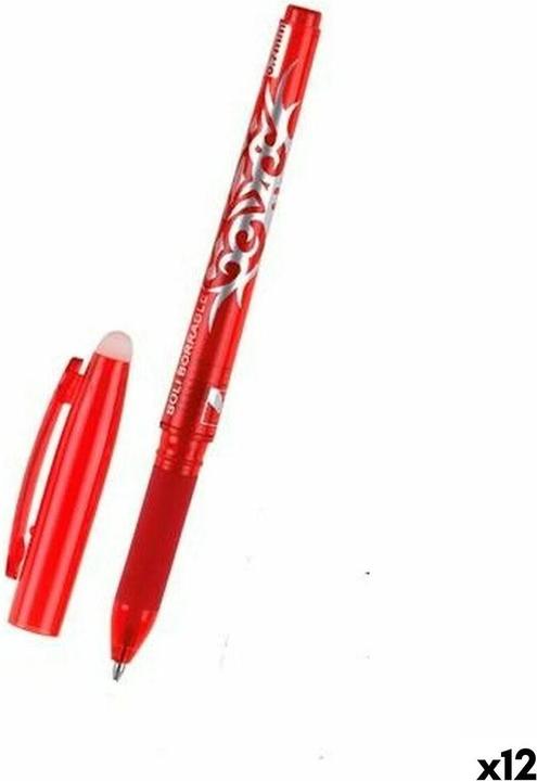 Immagine prodotto MP Stift Rot Löschbare Tinte 0,7 mm (12 Stück) (Rosso, 12 x)