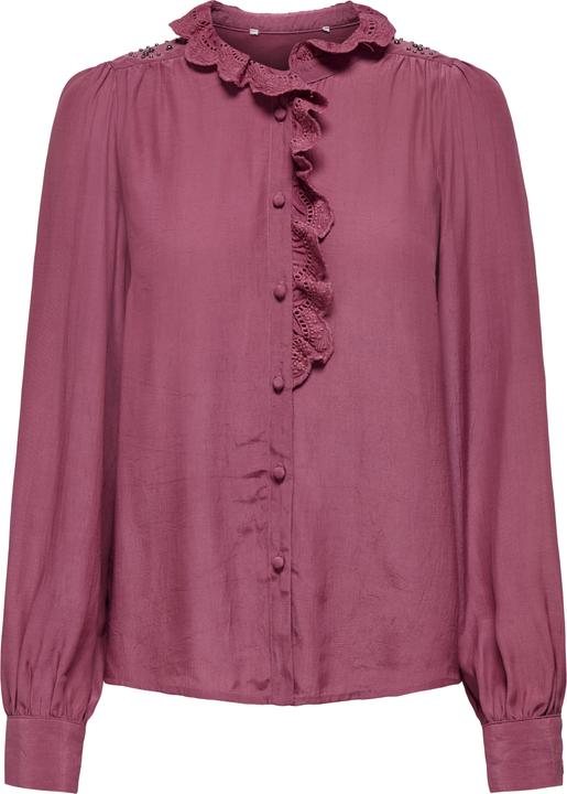 JdY Jdyamy L/S Frill Shirt Wvn Exp