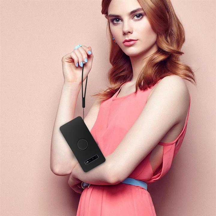 Productafbeelding Cadorabo TPU Vloeibare Ring Silicone Hoesje (Samsung Galaxy S10+)