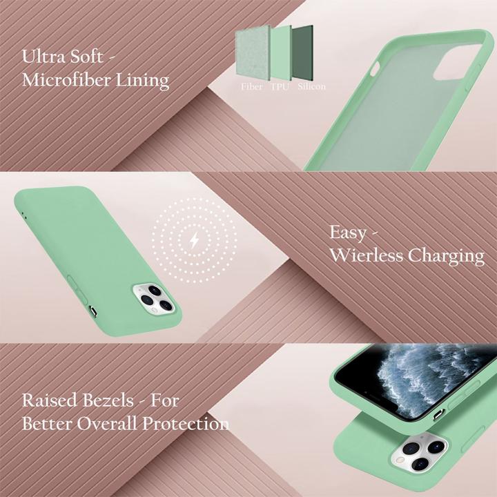 Image du produit Cadorabo TPU Liquid Silicone Case Cover (Apple iPhone 11 Pro)