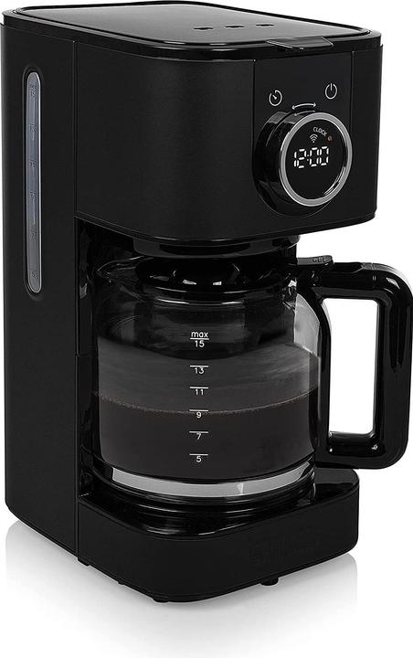 Princess Edle Edelstahl Kaffeemaschine in mit WiFi-Konnektivität & Timer (EU-Stecker)