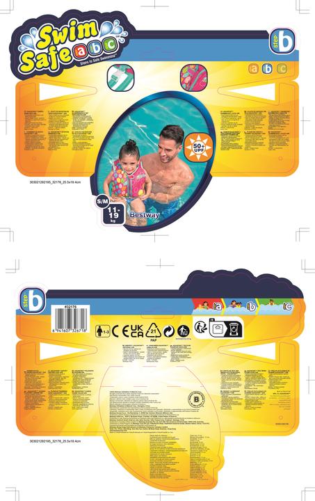 Actual product image Bestway Life jacket (S/M, up to 11 kg)