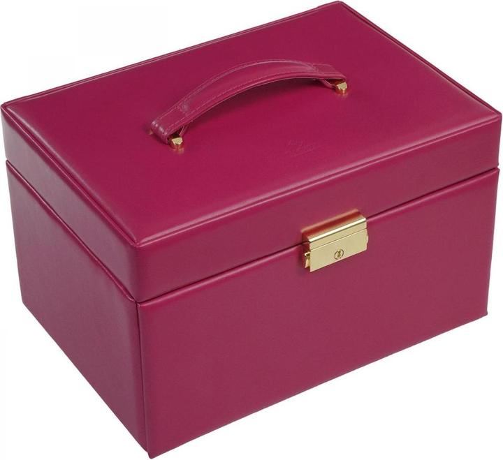 Image du produit Sacher 74.519.560707 - Boîte à bijoux Karen colisimo rose cuir pleine fleur