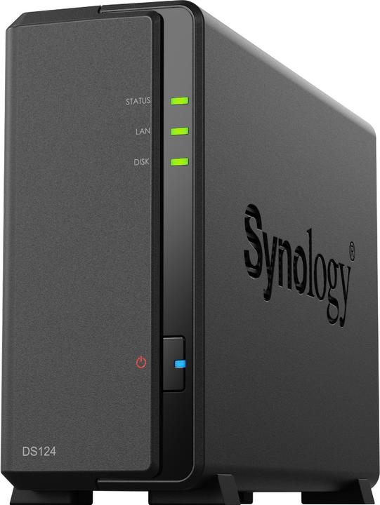 Actual product image Synology DS124 (1 x 4 TB, Synology HAT 33xx)