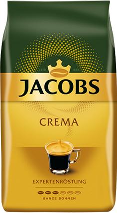Jacobs Kaffeebohnen Crema Expertenröstung (1000 g, Mittlere Röstung)
