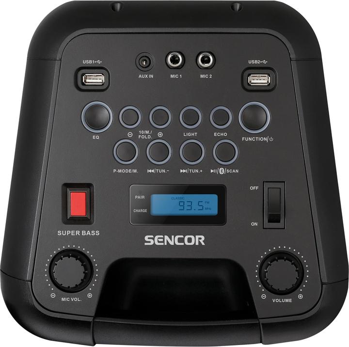 Produktbild Sencor SSS 3800 speaker black (10 h, Batteriebetrieb)