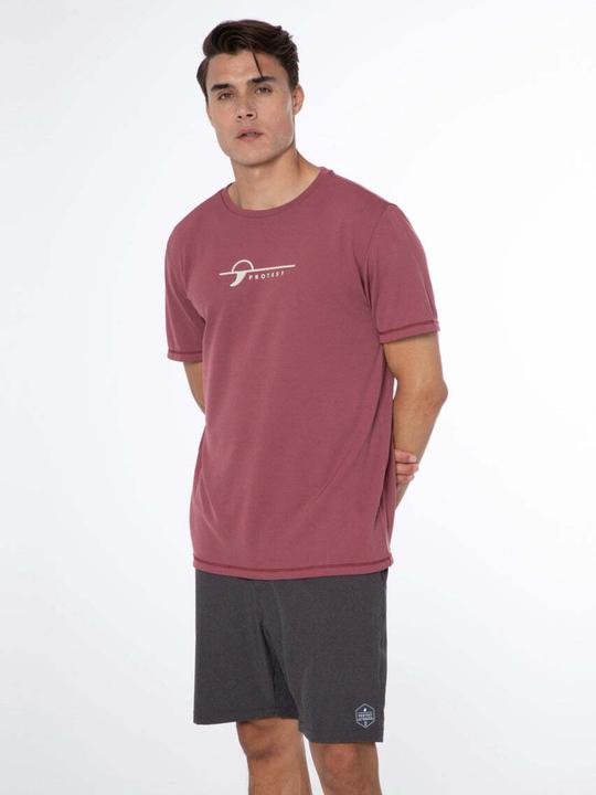 Image du produit Protest Rashguard manches courtes homme PRTLEGUNDI Roan Rougebordeaux S (S)