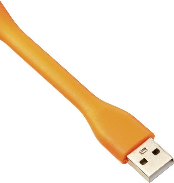Produktbild Renkforce RF-USBF-101-OR USB-Ventilator Schwenkbar (B x H x T) 85 x 141 x 21 m