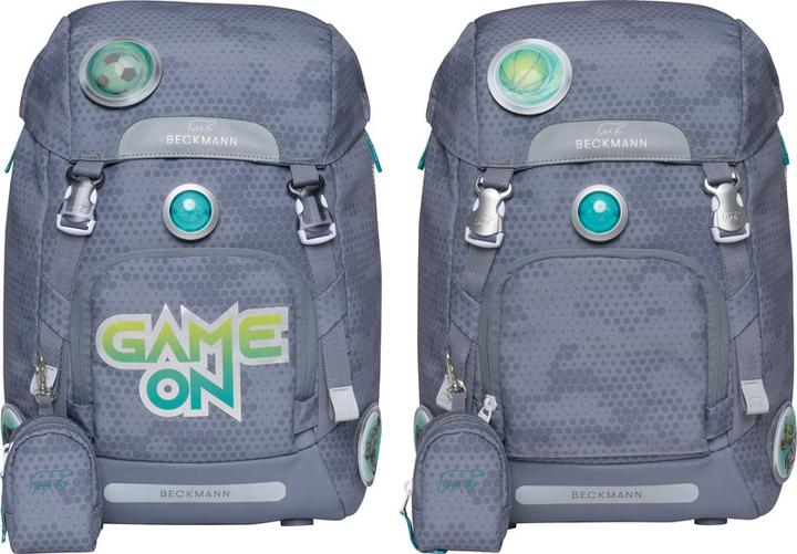 Produktbild Beckmann Schulrucksack Classic mit Wendetasche (22 l)