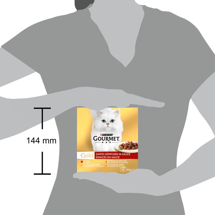 Produktbild Gourmet Gold (Adult, 8 Stk., 85 g)