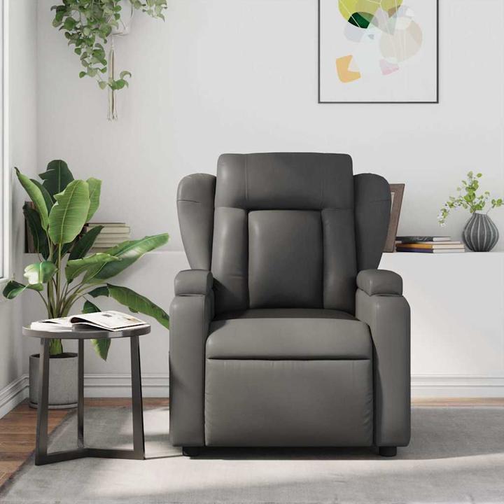 Produktbild VidaXL Massagesessel Grau Kunstleder,Farbe: Grau,Material