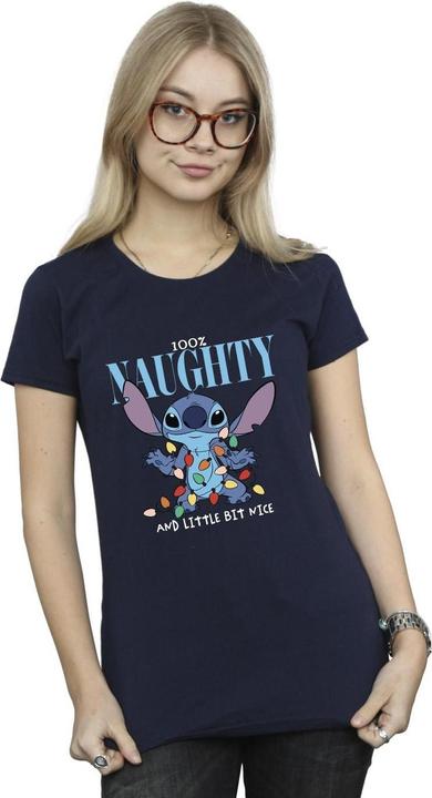 Immagine prodotto Disney Lilo & Stitch Naughty & Nice Maglietta Donna (M)