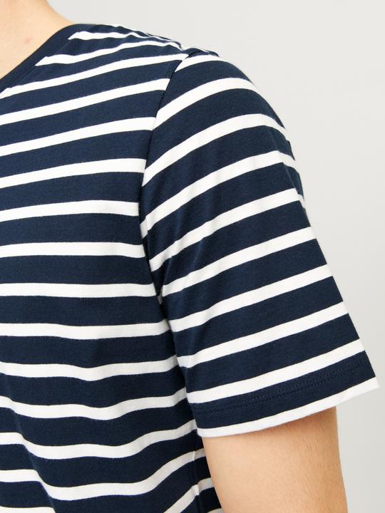 Actual product image Jack & Jones Single-coloured round neck T-shirt T-shirt (XL)