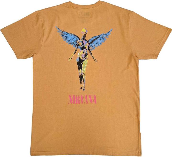 Immagine prodotto Nirvana In Utero Angel Maglietta Stampa posteriore Adulto Unisex (M)
