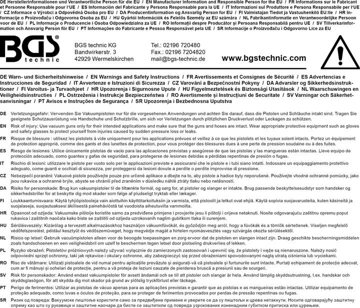 Produktbild BGS Vakuum-Druckpumpen-Satz