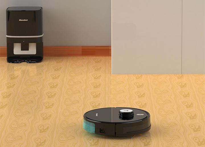 Image du produit Mamibot Vacuum Cleaner - Robot ExVac890 Glory with Automatic Vacuum Cleaner, Black (Robot vacuum)