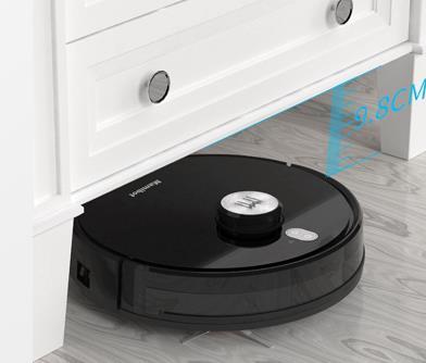 Image du produit Mamibot Vacuum Cleaner - Robot ExVac890 Glory with Automatic Vacuum Cleaner, Black (Robot vacuum)