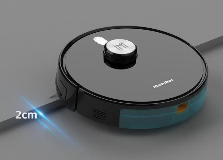 Image du produit Mamibot Vacuum Cleaner - Robot ExVac890 Glory with Automatic Vacuum Cleaner, Black (Robot vacuum)