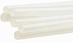 Actual product image kwb Hot glue sticks, transparent, 6 pcs. professional glue cartridges
