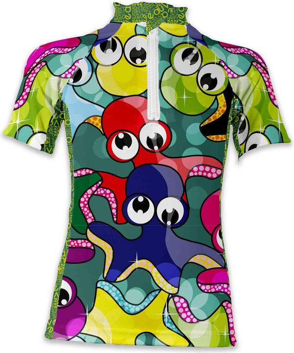 Actual product image Uvea Children UPF + swim shirt arm Biarritz petite pieuvre (92, 94, 96, 98, 95 A)