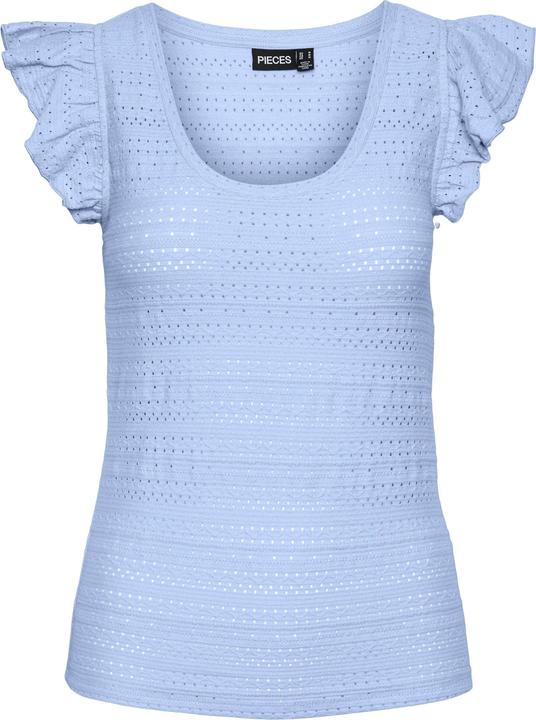 Actual product image Pieces PCKELMA Häkel Oberteil mit angeschnittenen Ärmeln (XS)